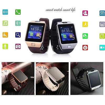 Bluetooth DZ09 Smart Watch For Android HTC Samsung iPhone iOS Camera SIM Slot!