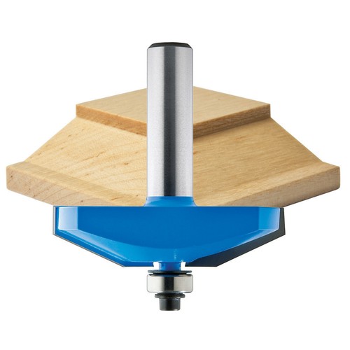 Rockler Shaker Horizontal Raised Panel Router Bit, 21/2" Dia. x 5/8"H
