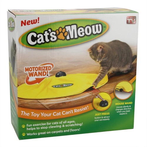 Cats Meow As Seen on TV Yellow ...