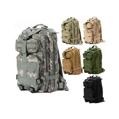 25L Sport Outdoor Military Rucksacks Tactical Molle Backpack Camping Hiking New