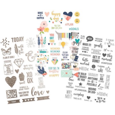UPC 812247029382 product image for Simple Stories Posh Clear Stickers 4975 | upcitemdb.com