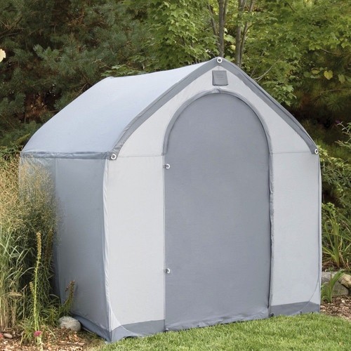 Portable Outdoor Plastic Storage Shed Supplies Tools ...