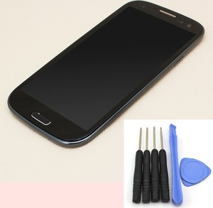 LCD TACTILE Chassis ASSEMBLES pour Samsung GALAXY S3 I9305 LTE Noir