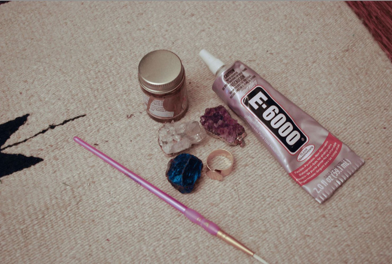 How to Make a Statement Geode Ring eBay