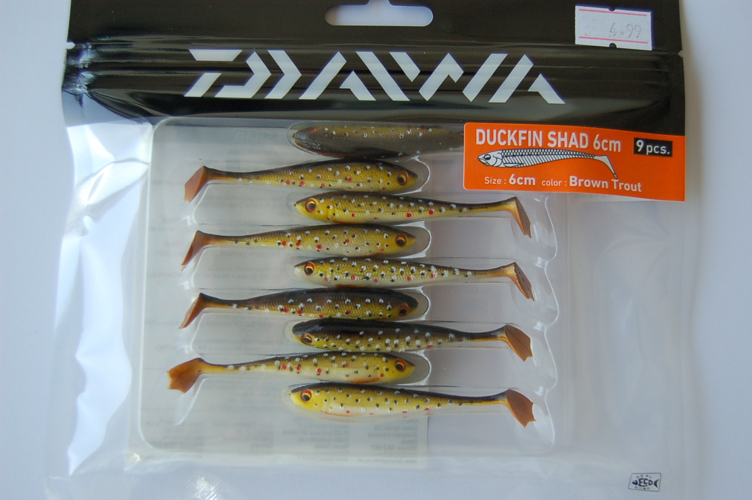 daiwa duckfin shad 6 cm