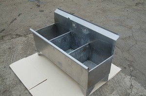 ... Small-Bar-3-Compartment-Stainless-Steel-Sink-Restaurant-Commercial-Mop