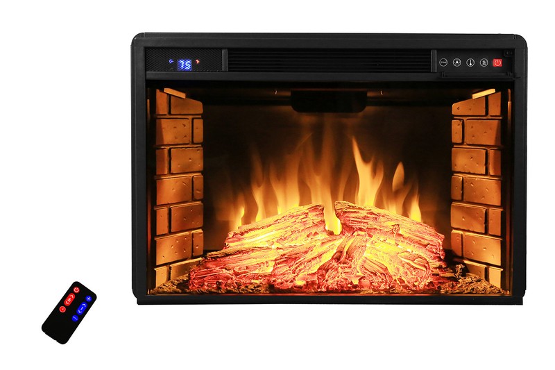 Electric Fireplace Heater Insert