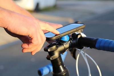 New Quad Lock® Bike Kit For Galaxy S4 Mobile Phone Case + Poncho + Mount HOT!