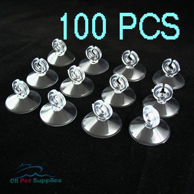100 pcs Suction Cup Clip Aquarium Air ...