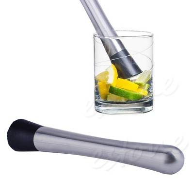 New Cocktail Muddler Stainless Steel Bar Mixer ...