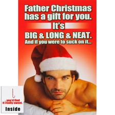 Father Christmas Poem Christmas Card | eBay