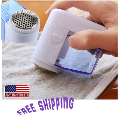 Portable Electric Clothes Lint Pill Fluff Remover ...