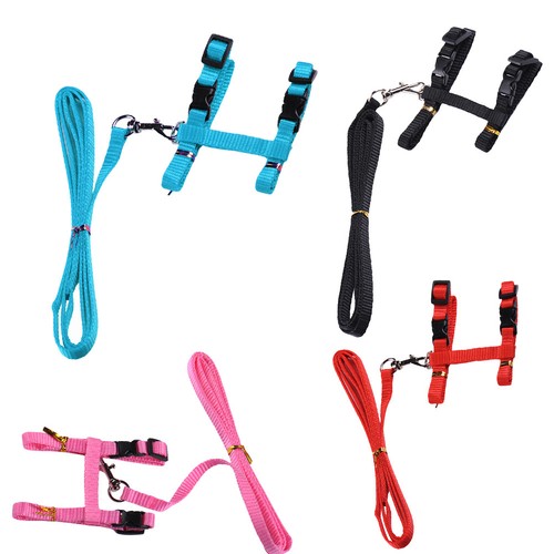 Cat Kitten Adjustable Harness Collar Durable Animal ...