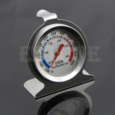 Home Stainless Steel Temperature Oven Thermometer Gauge ...