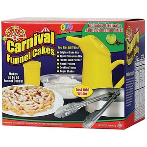 Funnel-Cake-Starter-Kit-with-Cake-Mix-Pitcher-and-Cake-Ring-New-Free ...