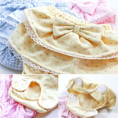New Dog Puppy Cotton Diaper Sanitary Pants ...