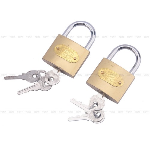 Quick lock release steel ladder clamp with padlocks kit