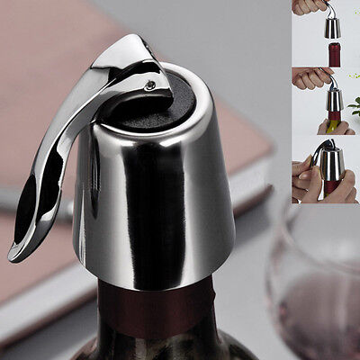Stainless Steel Reusable Vacuum Sealed Red Wine ...