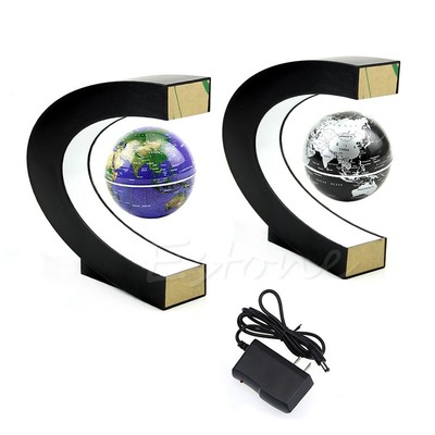 New C shape LED World Map Decoration ...