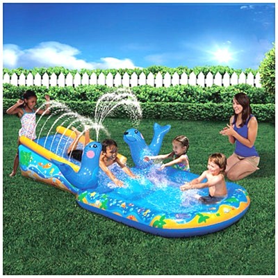 Water Slide Toddler Kids Outdoor Summer Fun ...