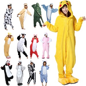 Costume Déguisement Unisexe Combinaison Pyjama Animal Adultes Polaire