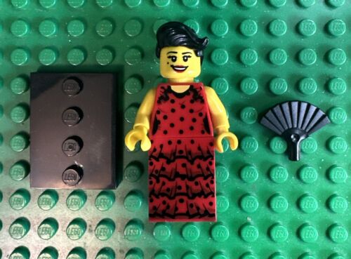 Flamenco Dancer W/ Fan Collectible Series 6 Lego Minifigure 8827
