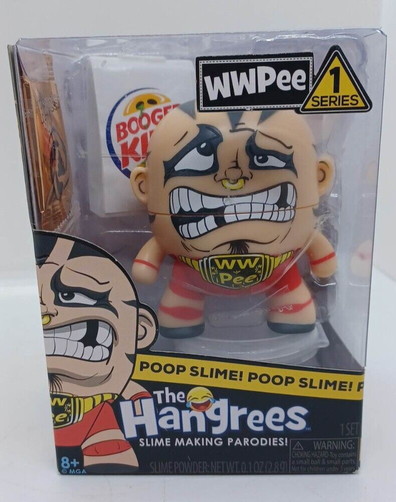 The Hangrees WWPee Parody Series 1 Poop Slime  2019 Never Opened