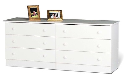 Home Furniture - 6 Drawer Bedroom Dresser ...