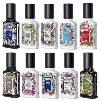 Poo-Pourri Before-You-Go Natural Bathroom Toilet Spray - Choose Scent And Size