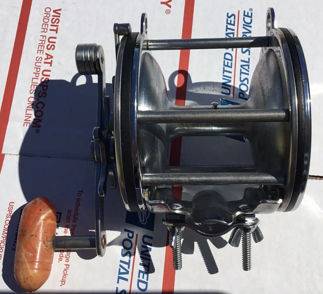 SERVICED/REFURBISHED PENN Senator 4/0 Reel Made in the USA Vintage ...