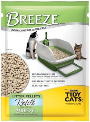 Tidy Cats Breeze Litter Pellet Refill, 3.5-Pound ...