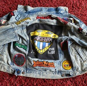 jacket metal heavy levis 80s