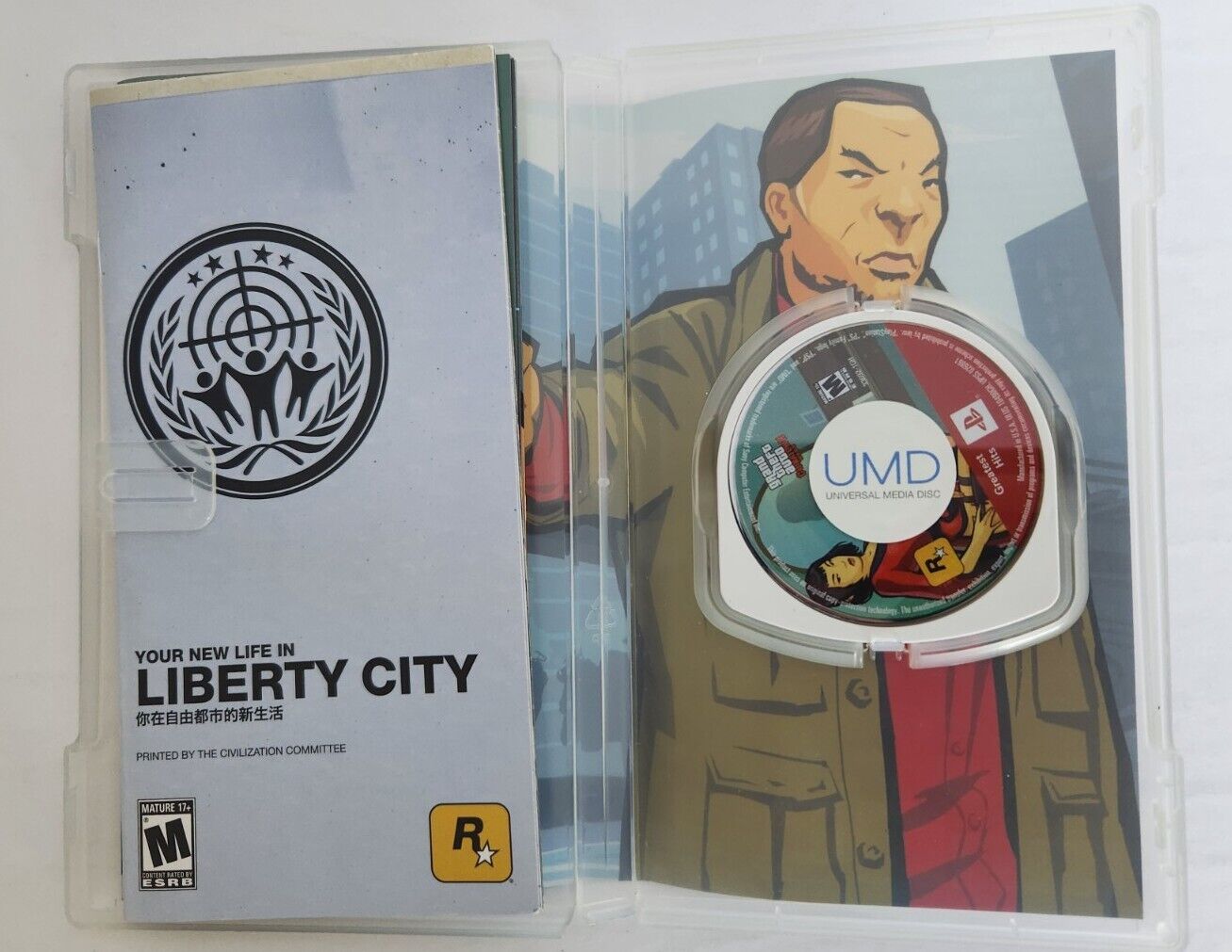 GTA Grand Theft Auto: Chinatown Wars -Sony Playstation Portable PSP -CIB- Tested