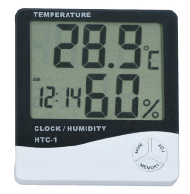 Thermometer Digital LCD Hygrometer Temperature Humidity Meter ...