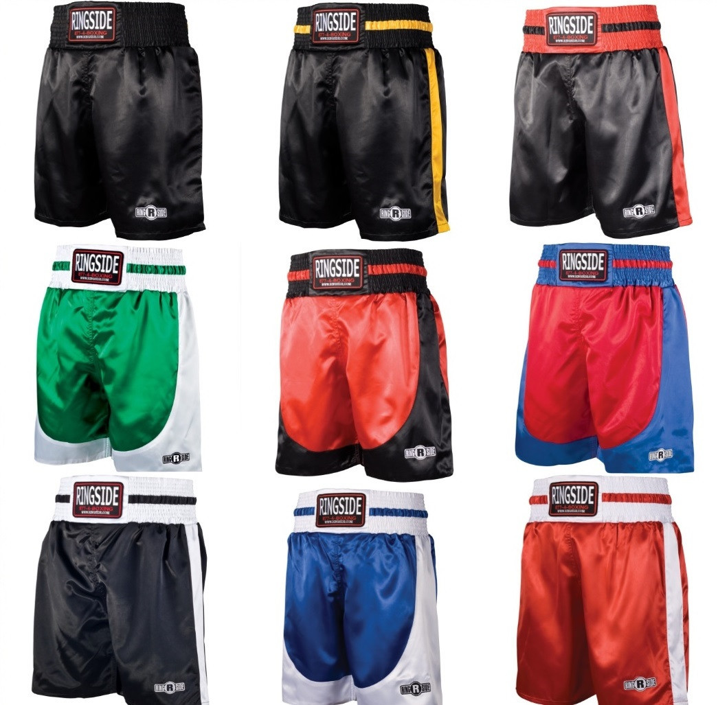 Ringside Pro Style Boxing Trunks Mens Gym Shorts -boxing supplies shop %24 57