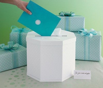 Martha Stewart Wedding Party Gift Card Box. ...