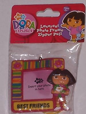 DORA THE EXPLORER ZIPPER PULL/KEYRING WITH FRAME - BEST (Dora Explorer Best Friends)