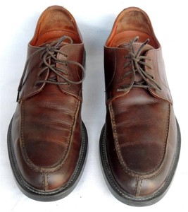 Up for auction is a Men's JOHNSTON  MURPHY Oxfords Leather Split Toe ...