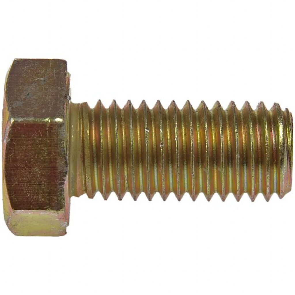 Cap Screw Hex Head | Class 10.9-M14-2.0 x 30mm | Gold | Steel