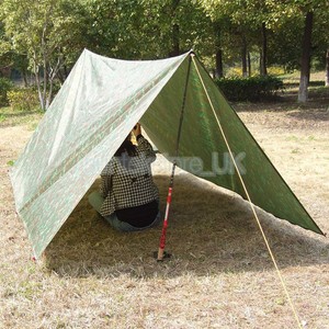 Lightweight Waterproof Trail Awning 210D Oxford Tarp Canopy Tent