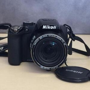 Nikon Coolpix P90 12.1MP Digital Camera with 24x and 3 inch Tilt LCD Screen