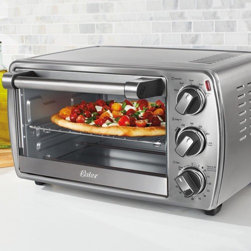 ... toaster oven 702785958766 oster 4 slice toaster oven tssttvvg01 black