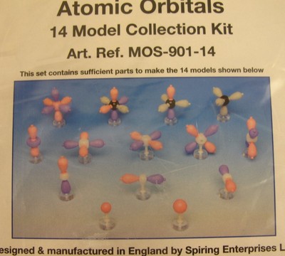 Molymod Atomic Orbitals 14 Model Collection Kit ...