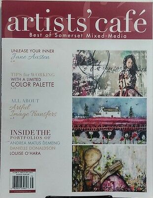 Artists Cafe Volume 10 Best of Somerset Mixed Media Jane Austen FREE SHIPPING (Best Mixed Media Artists)
