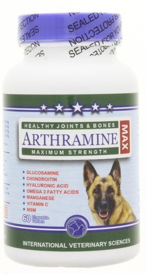 International Veterinary Sciences Arthramine MAX 60 Tablets