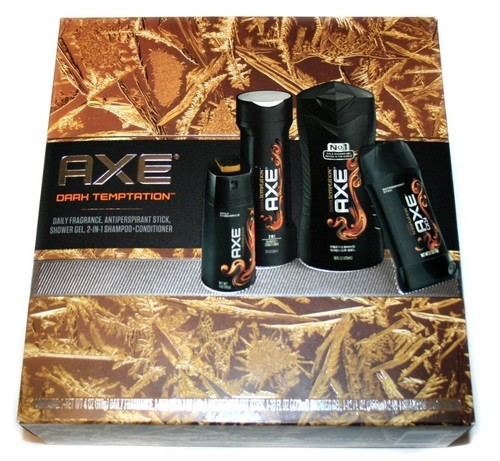 Axe Dark Temptation Daily Fragrance Gift Set 4 Piece