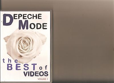 DEPECHE MODE THE BEST OF VIDEOS VOLUME 1 DVD