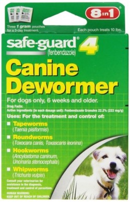 8in1 Safe Guard Canine DeWormer for Small ...