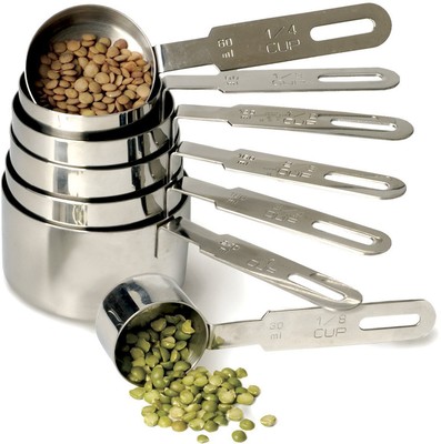 Measuring Cups - 7 Piece Stainless Steel ...