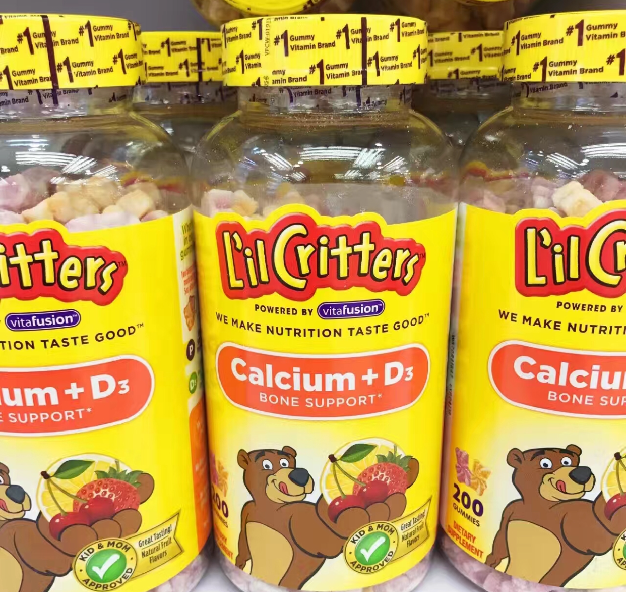 UPC 027917256658 product image for Lil Critters Calcium Gummy Bears With Vit D-200 Bears | upcitemdb.com